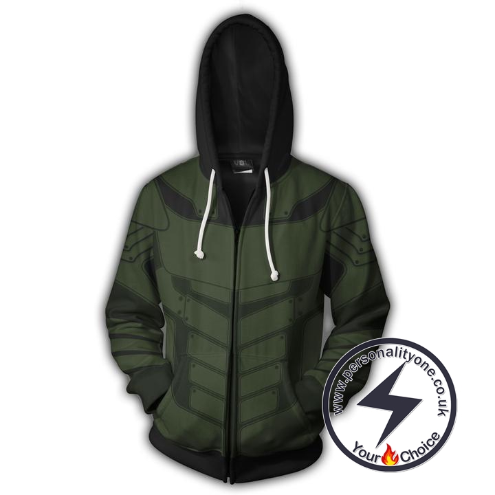 Green Arrow Hoodie Jacket